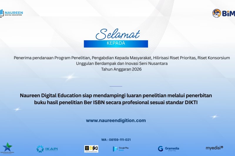 Selamat Penerima Pendanaan Program BIMA 2026: Saatnya Wujudkan Luaran Buku Berkualitas!